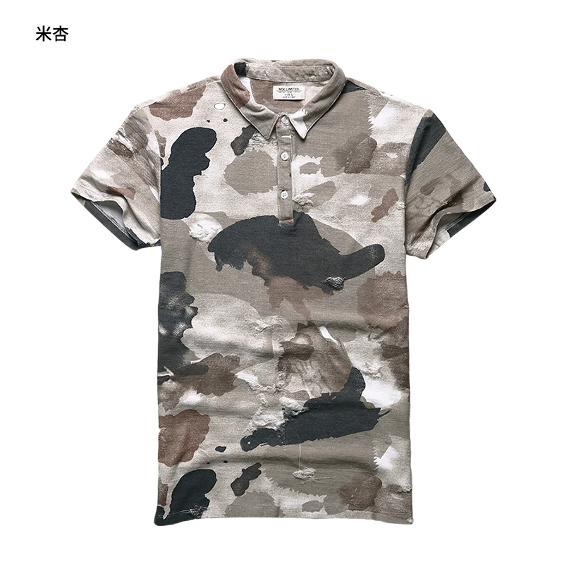 

2019 Fashion Brands New Summer Polo Shirt Mens Solid Color Short Sleeve Slim Fit Stand Collar Poloshirt Casual Men's Clothing