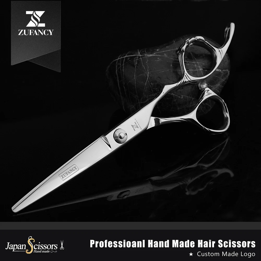 

ZUFANCY New butterfly handle professional 6 inch 440C high quality hair scissors hairdressing cutting barber salon shears ZFL-15