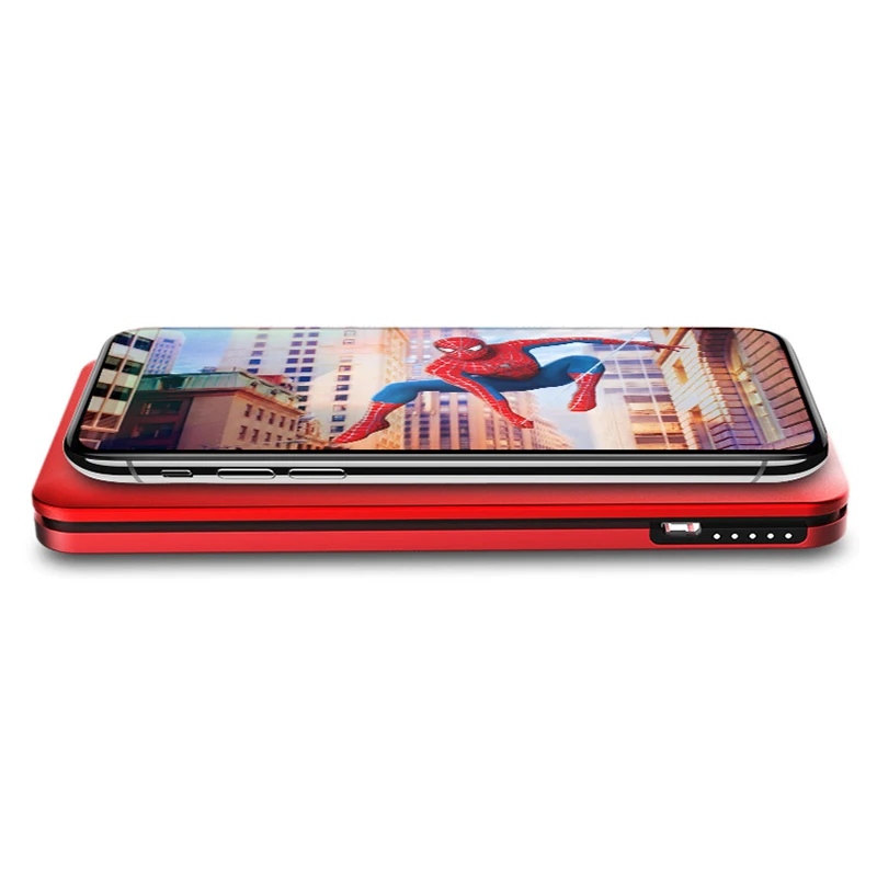 QI Wireless Charger Power Bank 5V 2A External Battery with Digital Display font b Powerbank b