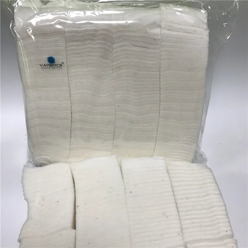 

180pads electronic cigarette rda Dripka atomizer coil wick Japanese cotton no bleach healthy and huge vapor muji organic cotton