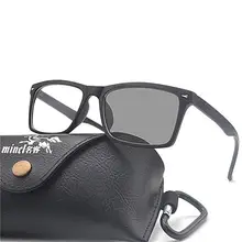 MINCL/ретро деревянные цветные солнечные фотохромные оправа для очков, мужские солнцезащитные очки, диоптрийные очки для чтения FML