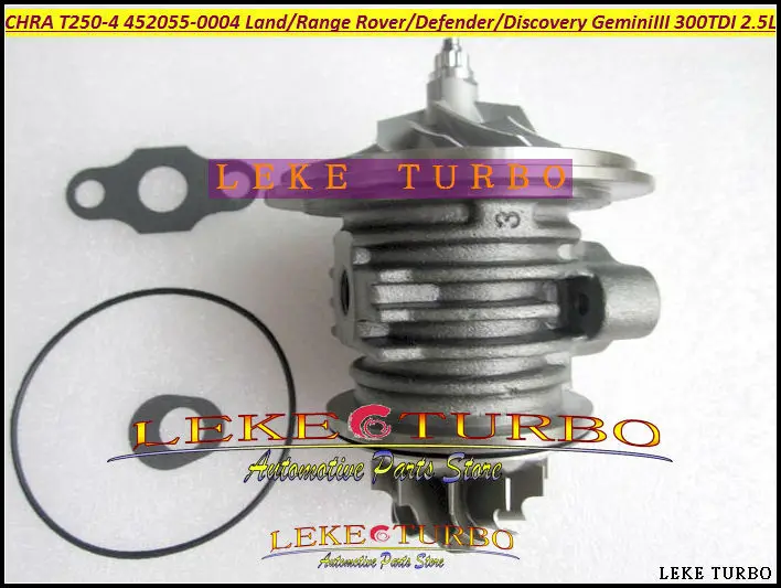 Turbo Cartridge CHRA of T250-04 452055-0004 ERR4893 452055 Turbocharger For Land Rover Range Rover Discovery Gemini III 300TDI 2.5L (6)