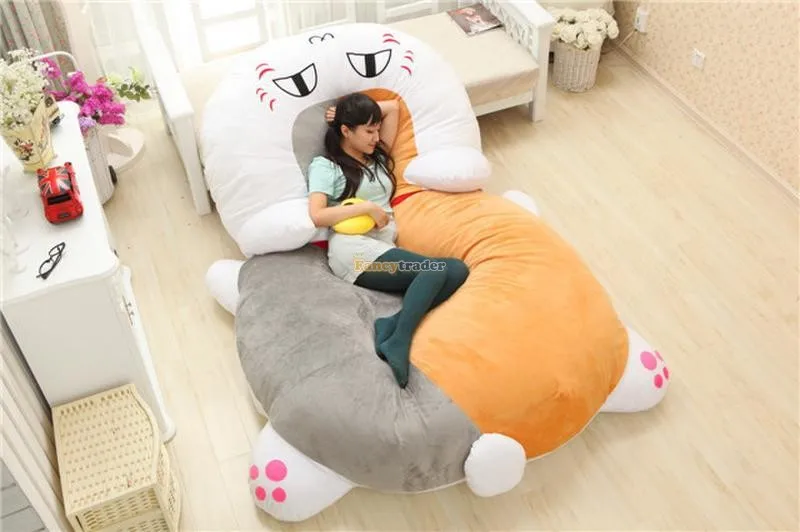 Fancytrader High Quality Cat Bed 210cm X 150cm Huge Giant Cute Cat Tatami Bed Carpet Sofa, Gift