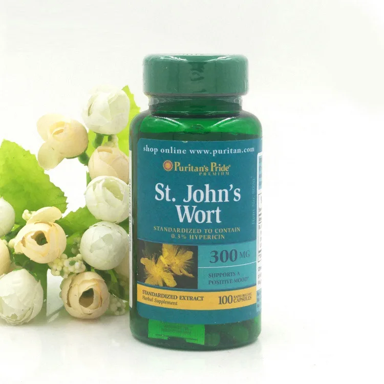 

St.john's Wort 300 Mg 100 Pcs Free Shipping