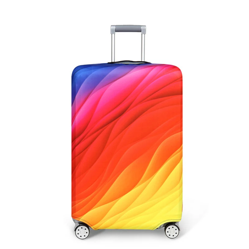 High Quality Travel Accessories Color Travel Luggage Cover Thick High Elastic Cute Suitcase Cover For18-32Inch Trolley Case 20 High Quality Travel Accessories Color Travel Luggage Cover Thick High Elastic Cute Suitcase Cover For18-32Inch Trolley Case 20