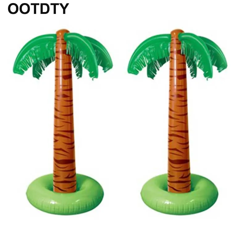 90cm Inflatable Tropical Palm Tree Pool Beach Party Decor Toy Outdoor