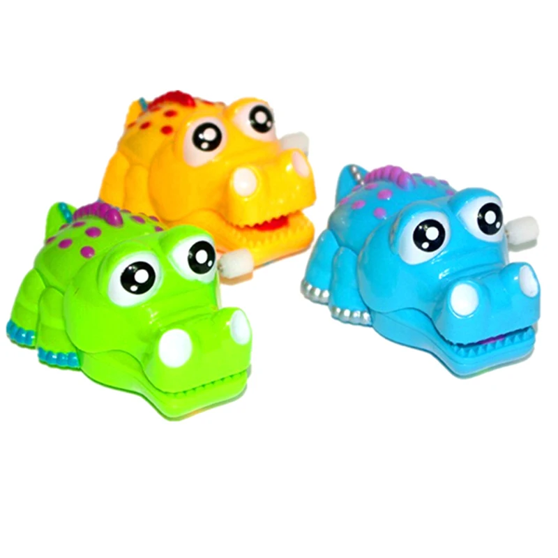 wholesaleRandom Color Education Toy Clockwork Wind Up Cartoon Crocodile