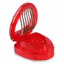 1PCS New strawberry slicer Kitchens cooking gadgets accessories supplies fruit carving tools salad cutter