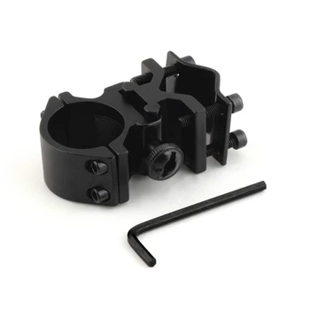 

Universal Mount Adapter For Flashlight Laser Torch Sight Scope 1 inch Rifle Flashlight Torch Bracket Clip