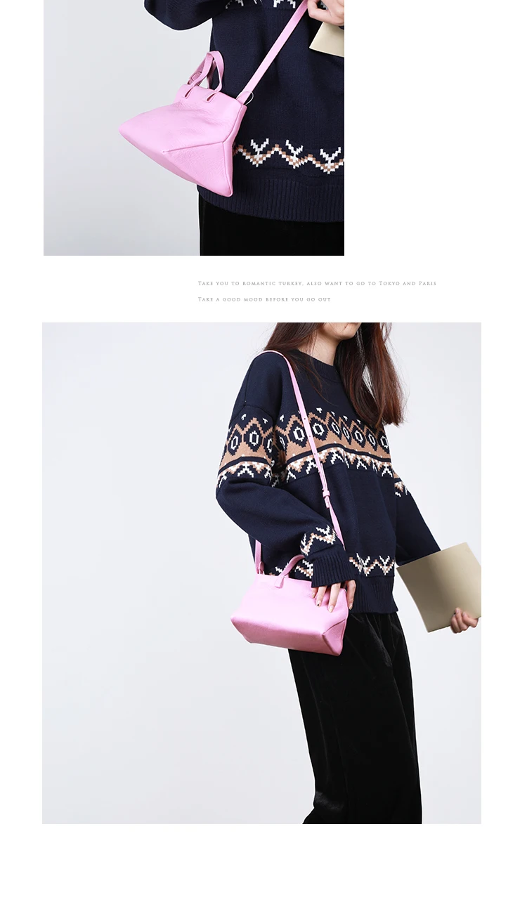 EMMA YAO женская кожаная сумка через плечо модная Корейская Сумка-тоут брендовые сумки на плечо