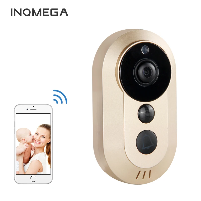 

INQMEGA Wireless Door Bell Wifi Remote Video Camera Intercom Doorbell Home Phone Control Security Baby Care