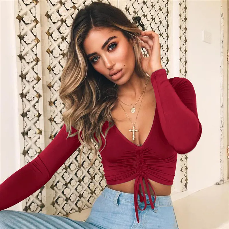 long sleeve crop top women06