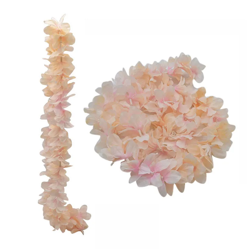 1m/pc Artificial Hydrangea Orchid Wisteria Flowers String For DIY Wedding Arch Rattan Chair Wedding Hawaiian Party Decorations 1m/pc Artificial Hydrangea Orchid Wisteria Flowers String For DIY Wedding Arch Rattan Chair Wedding Hawaiian Party Decorations