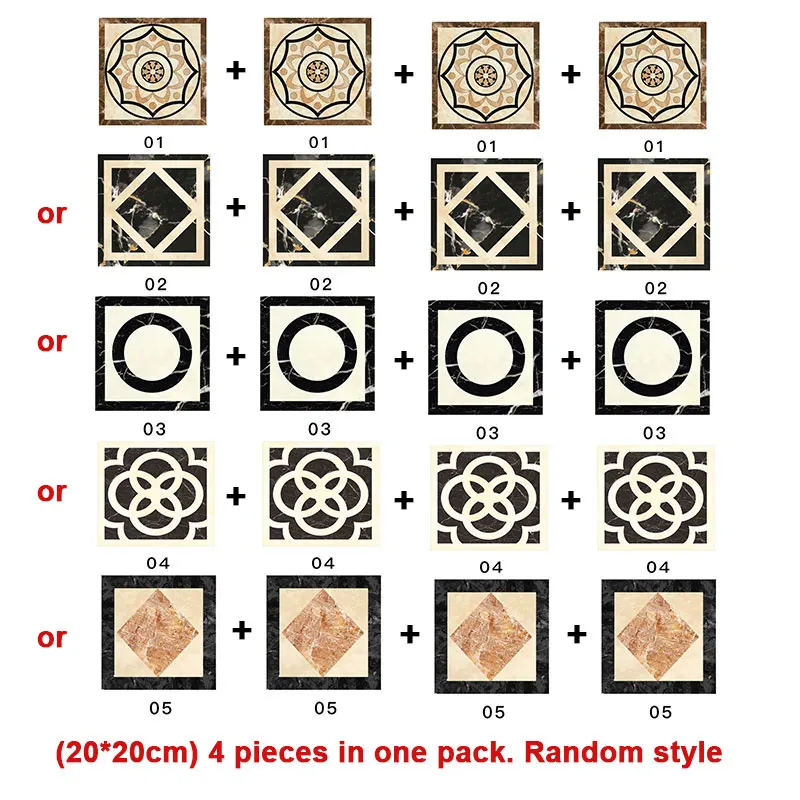 500 см плинтус плитка наклейки водонепроницаемый самоклеющиеся пол лента линия гостиная мраморный узор волновод линия угловая линия - Цвет: 4pcs For 20cm