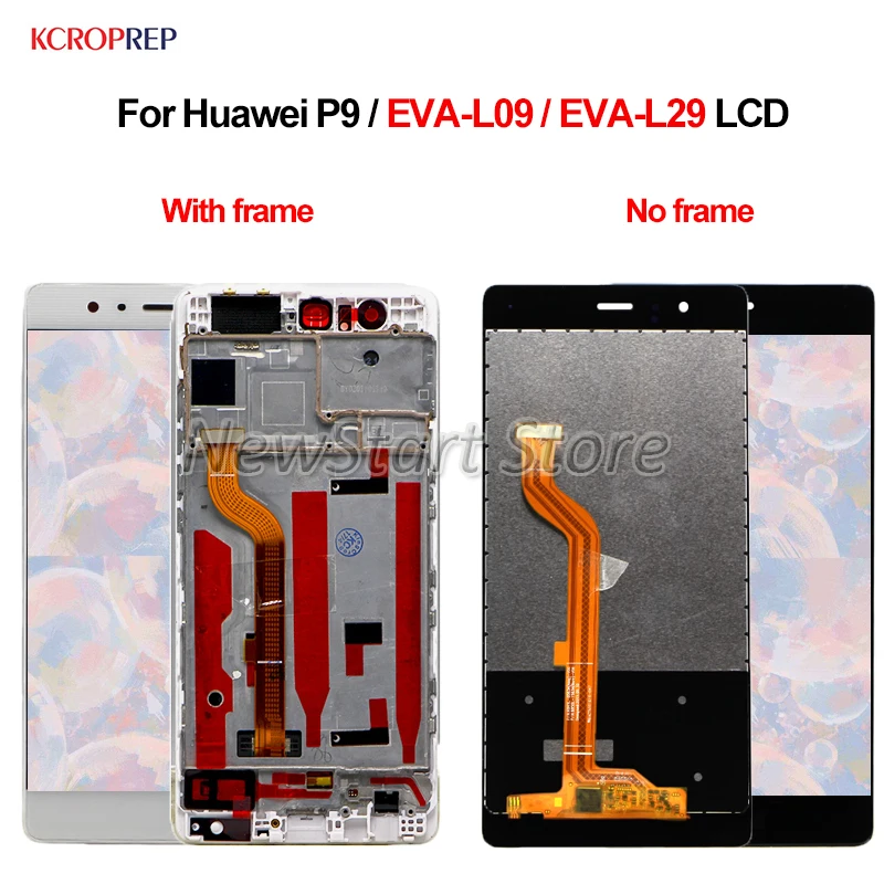 

For Huawei P9 LCD Display Touch Screen Digitizer Assembly 5.2" For Huawei P9 EVA-L09 EVA-L29 lcd Replacement Accessory