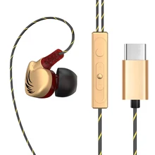 Наушники WLNGWEA type c с микрофоном, спортивные наушники с Ушными крючками, супер бас, музыкальные наушники, гарнитура для Leeco Le Max/2/Pro/3/S3, наушники