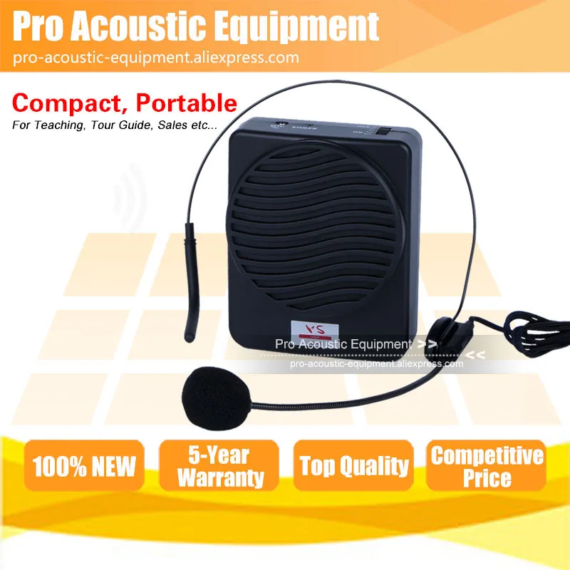 

25W Mini Portable Waistband Speaker Voice Amplifier Loudspeaker Megaphone With Wonderful Tool For Teaching Tour Guide Sales
