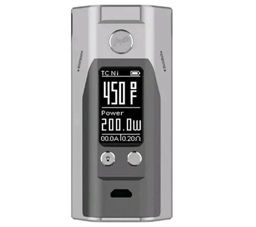 

Wismec Reuleaux RX200S TC 200W OLED Screen Box Mod with Upgradeable Firmware Reuleaux RX200S