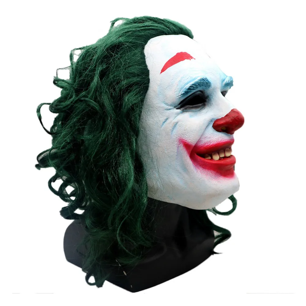 Бэтмен Клоун Маска Джокер латексная маска для хеллоуина Косплей Реквизит Высокое качество