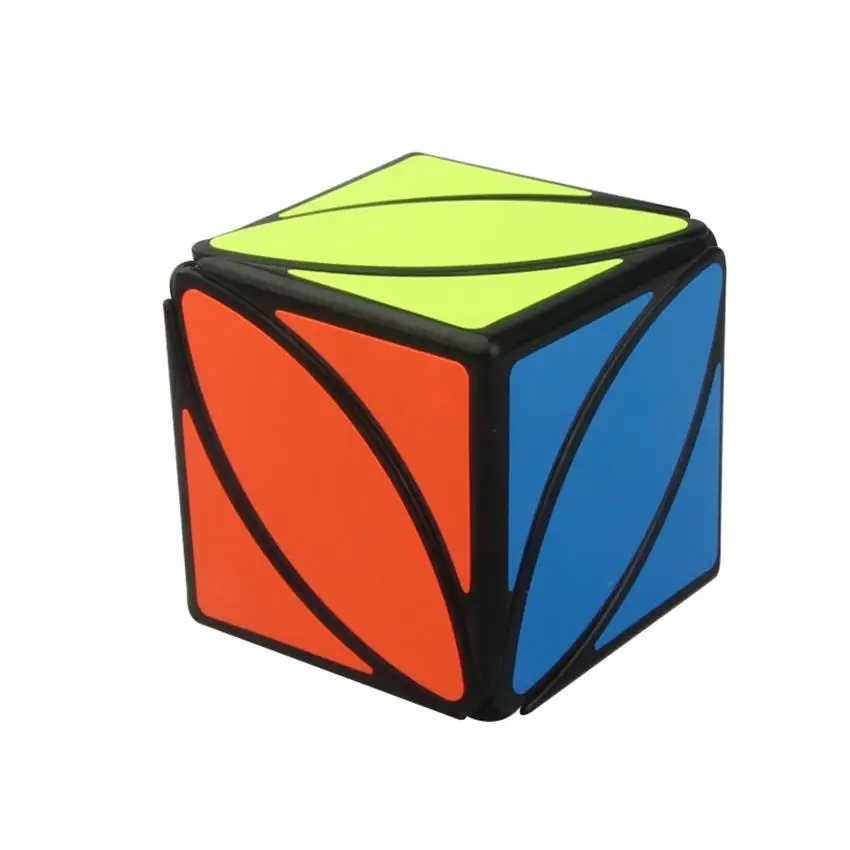 

QiYi Mofangge New Arrival Maple Leaf Shape Puzzle Magico Cubo Special Educational Toys For Kids Child