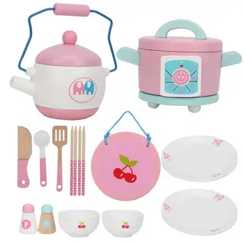 

Cute Children Kids Portable Simulation Toy Kitchen Cooking Educational Pretend Play Toys Kitchen Food Toy Baby Pretend Toy 1