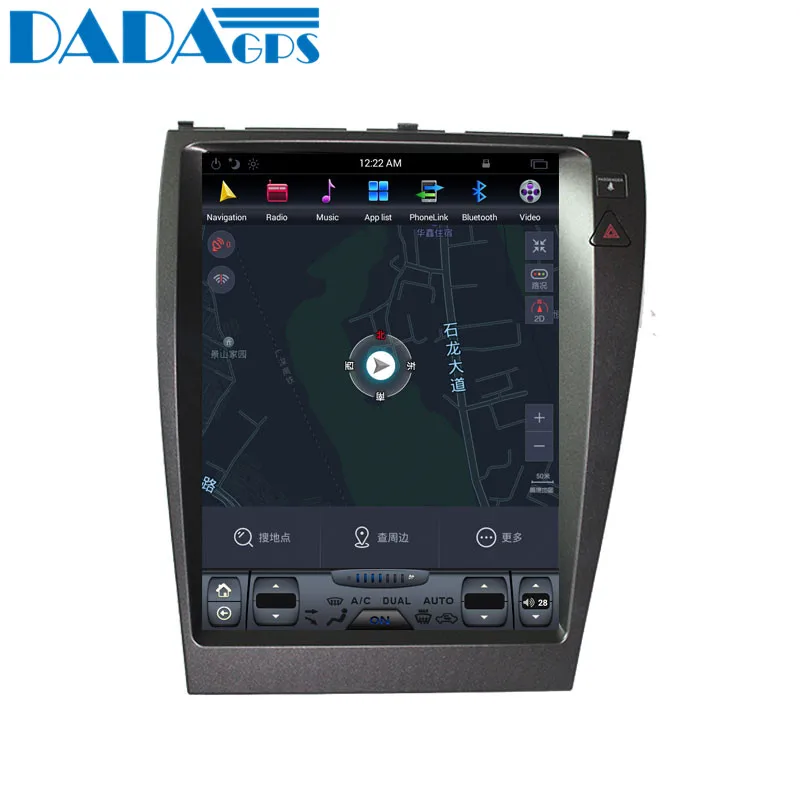 Экран 12 1 &quotв стиле Tesla IPS Android 6 0 для Lexus ES240 ES250 ES300 ES330 ES350 2006 2012 радио GPS навигация