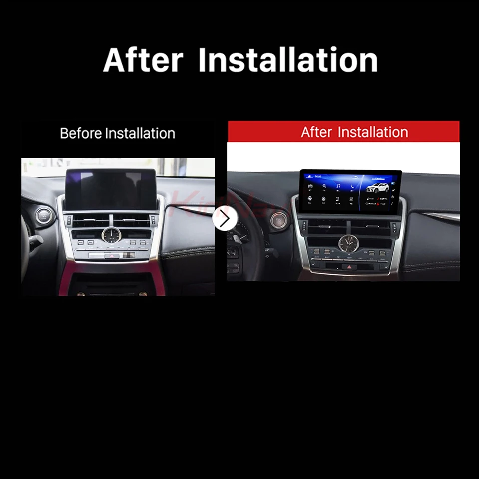 Flash Deal Kirinavi Android 9.0 For Lexus NX200 300H 10.25" IPS Touch Screen 2G RAM 32G ROM Car Multimedia Player Auto Gps Navigation Audio 7