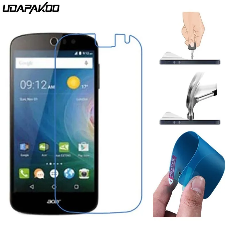 

udapakoo Explosion proof Screen Protector film soft glass nano film for Acer Liquid Jade Primo Z530 Z530S Z330 Z320 Z630 Z630S