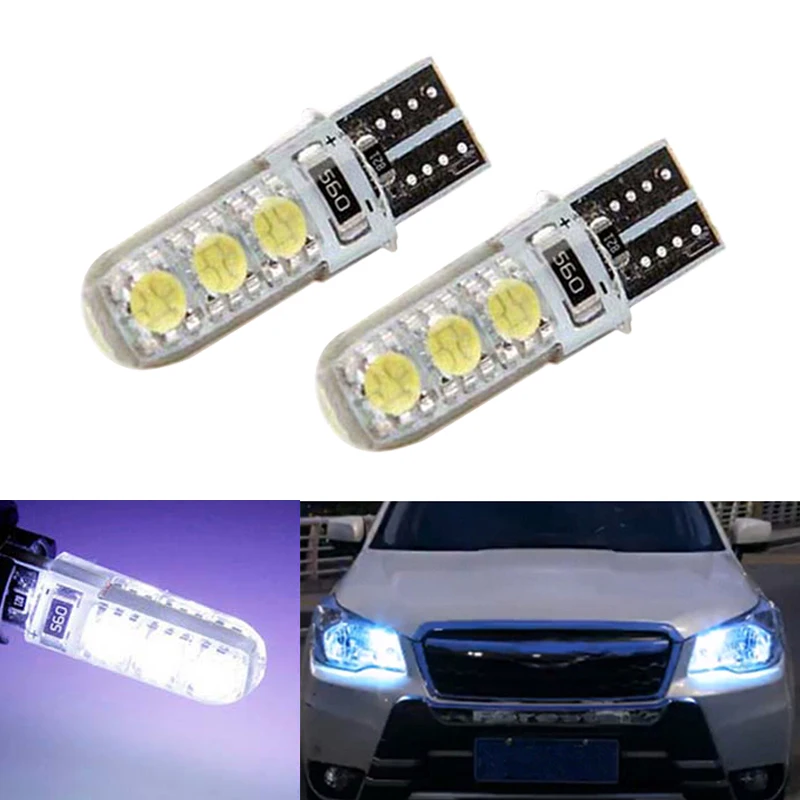

2x T10 LED W5W LED Car LED 12V Auto Lamp Clearance Light Parking For Subaru impreza legacy xv forester Outback Tribeca Fiat