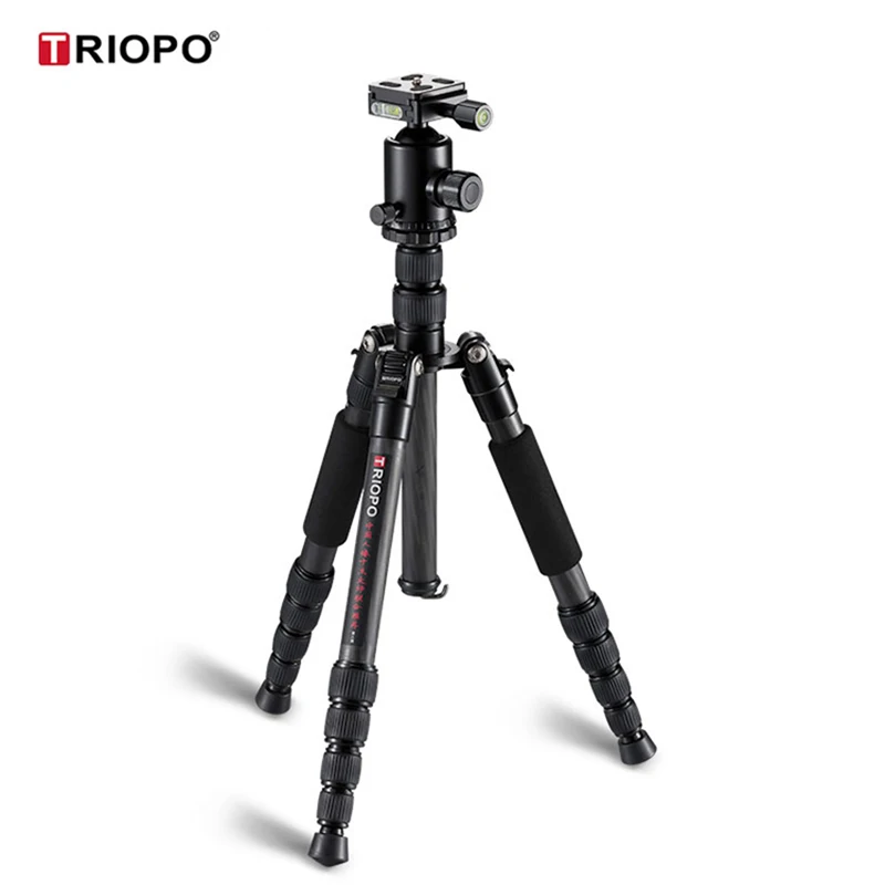 Carbon Fiber Lightweight Portable Professional Travel Camera Tripod