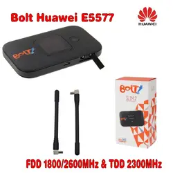 Huawei e5577 Беспроводной Mobile Hotspot 4 г Wi-Fi роутера со скоростью 150 Мбит плюс 2 шт. антенны