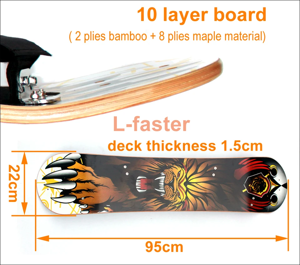 mountain skateboard deck -2-960
