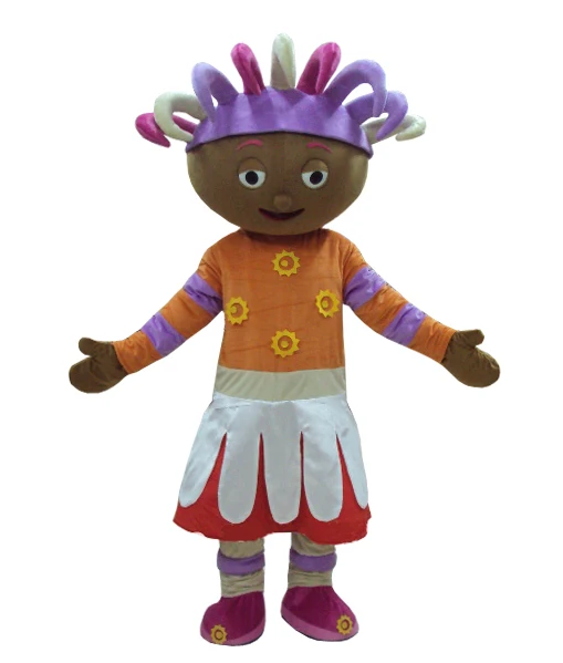 

High quality cosplay costume Upsy Daisy Mascot Costume In The Night Garden Mascot Costume Free Shipping