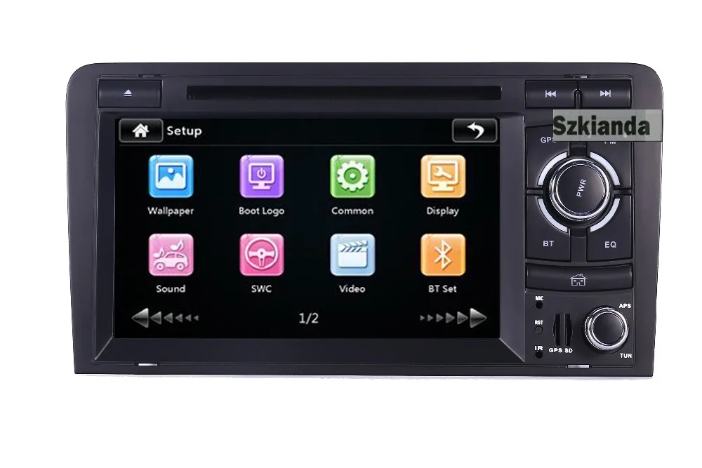 Flash Deal 2DIN Car DVD GPS For Audi A3 S3 2002-2011 Canbus Radio GPS Bluetooth 1080P 3G USB Host Ipod Map 7