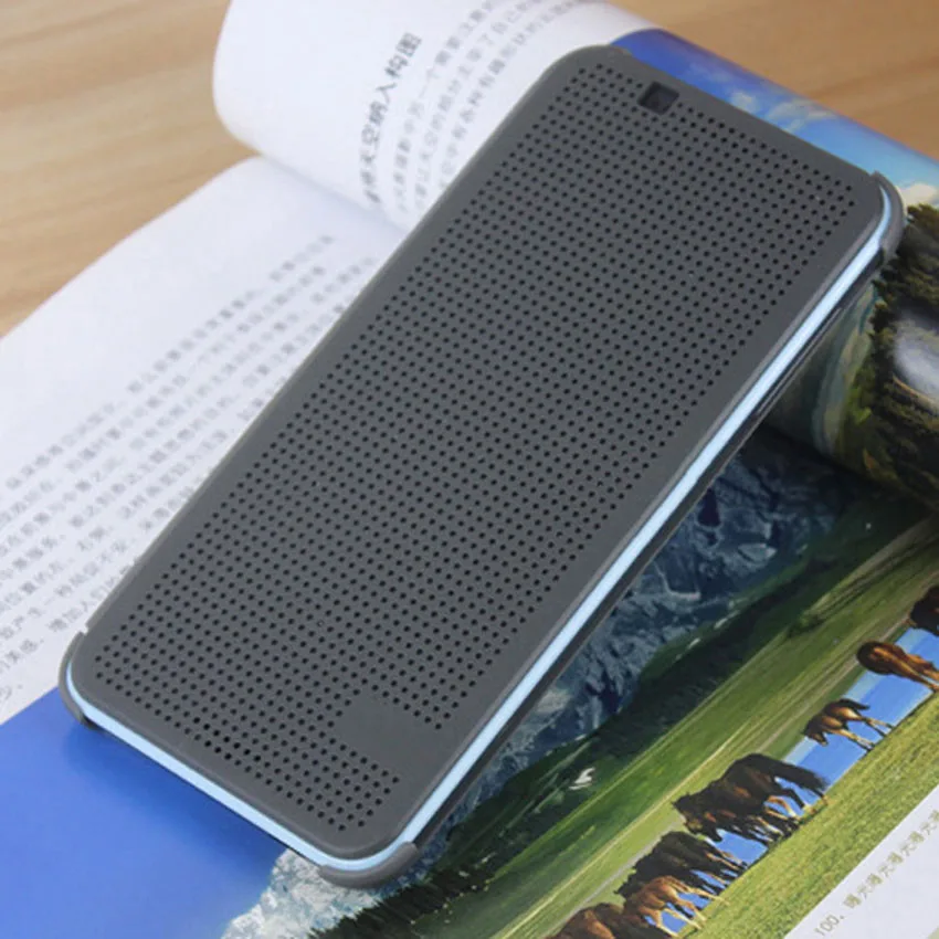 Силиконовый чехол с откидной крышкой для HTC 620G HTC620 тонкий точечный смарт телефона