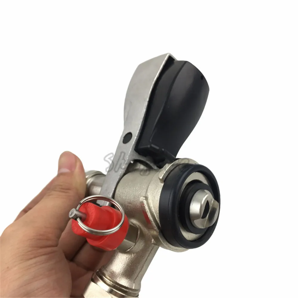 Draft Beer Keg Coupler Beer Tap System Connectors Beer Brewing Dispenser Tap A Type G Type S Type D Type Couplers (6)