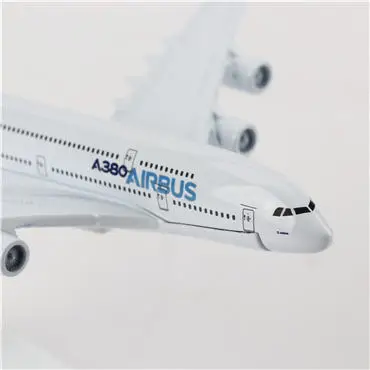 TAIHONGYU 16 см Airbus A380 модель самолета с подставкой коллекции металлические литые игрушки подарок для детей