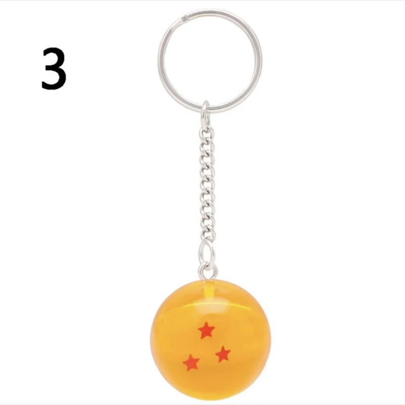 Аниме фигурки Япония мультфильм брелок кулон звезда Dragon Ball брелок орнамент фигурка игрушки для детей подарки на день рождения - Цвет: TOY039