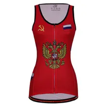 О возможных способах покупки узнайте Для женщин принт национального флага Жилеты для велоспорта Летние рукавов дышащие Vélo Открытый велосипед езда велоодежда
