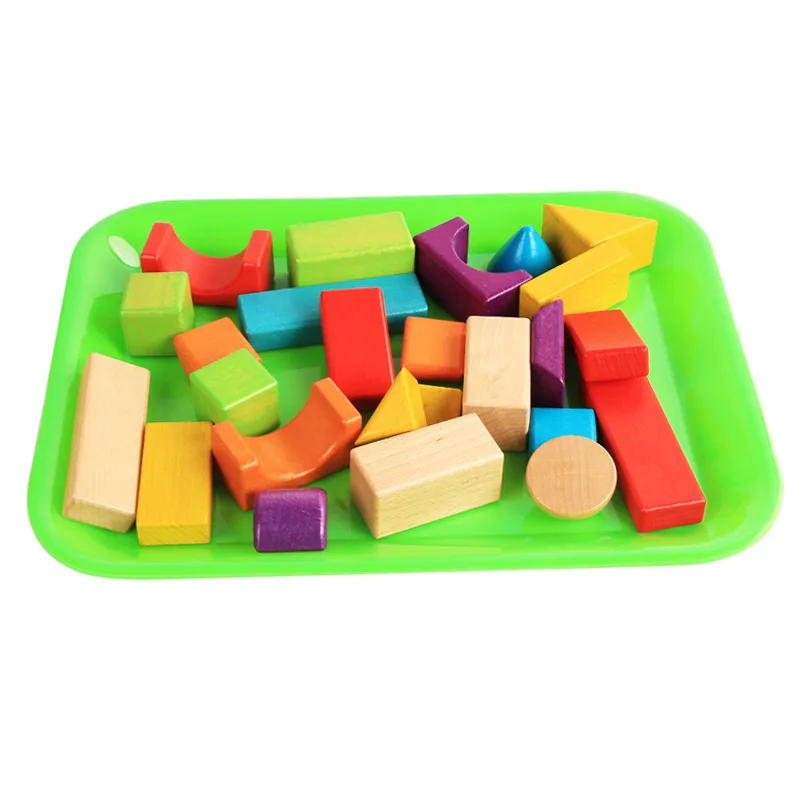  Montessori Early Education Teaching Aids Montessori Plastic Tray Plate Children Storage Toys - 33039158683