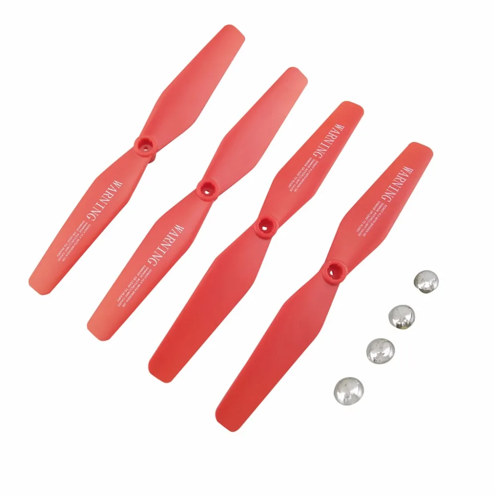 

Propeller for VISUO XS809 XS809S XS809W XS809HW 8807 8807w Quadcopter spare part UAV 4PCS blade Red