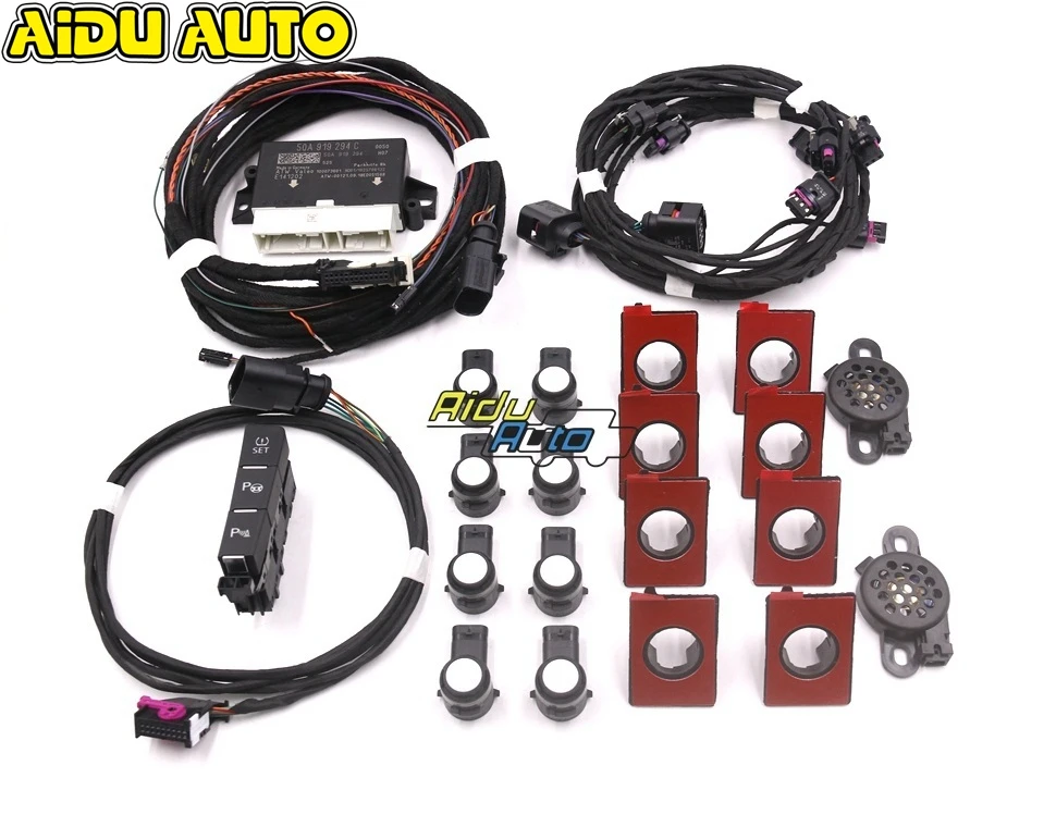 

USE FOR VW Golf 7.5 MK7.5 Front and Rear 8K OPS Parking Pilot 5QA 919 294 C UPGRADE KIT 5QA919294C