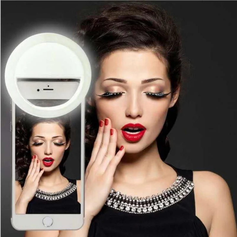Luxury GIFT Universal LED Flash Light Up Selfie Luminous Phone Ring case For Sony Xperia T3 Z1 Z2 Z3 Compact ZR C5502 LTE C5503 | Мобильные