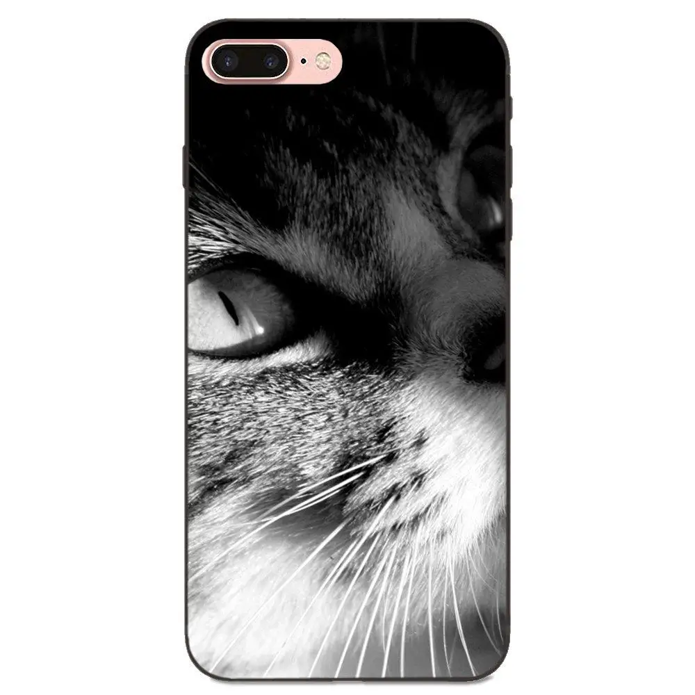 Черные кошачьи глаза Сияющие красочные милые для Huawei nova 2 Plus 2S 3i 4 4e Y3 Y5 II Y6 Y7 Y9 Lite Prime