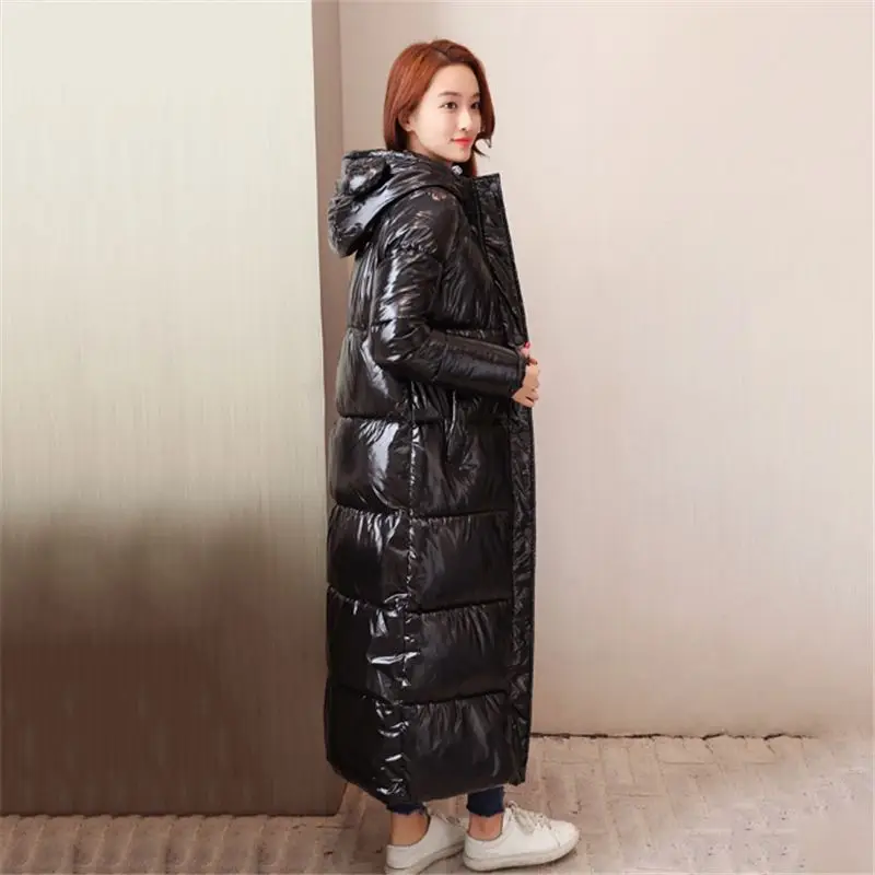 Rembourré De Manteaux Femme E12 Épaissir Chaud Ouatée Nouvelles mi 2018 Coton Le Lâche Femmes Parkas Mince X Vestes Vers Cai Noir longue Douce Mode Bas D'hiver q7EEwxPC