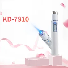 KD-7910 от акне лазерная ручка Портативный аппарат для избавления от морщин прочный мягкий устройство для удаления шрамов синий свет терапия ручка ухода за кожей лица