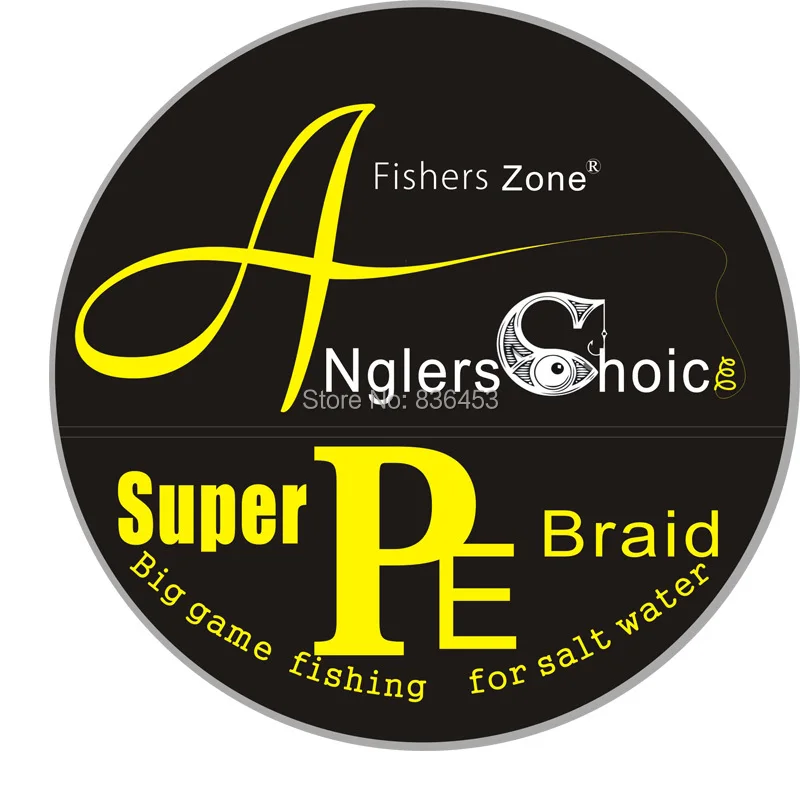 Anglers Choice Japanese100% PE Braided Fishing line 500m Multifilament Fishing lines 40lb 80lb100lb Best Fishing Line 
