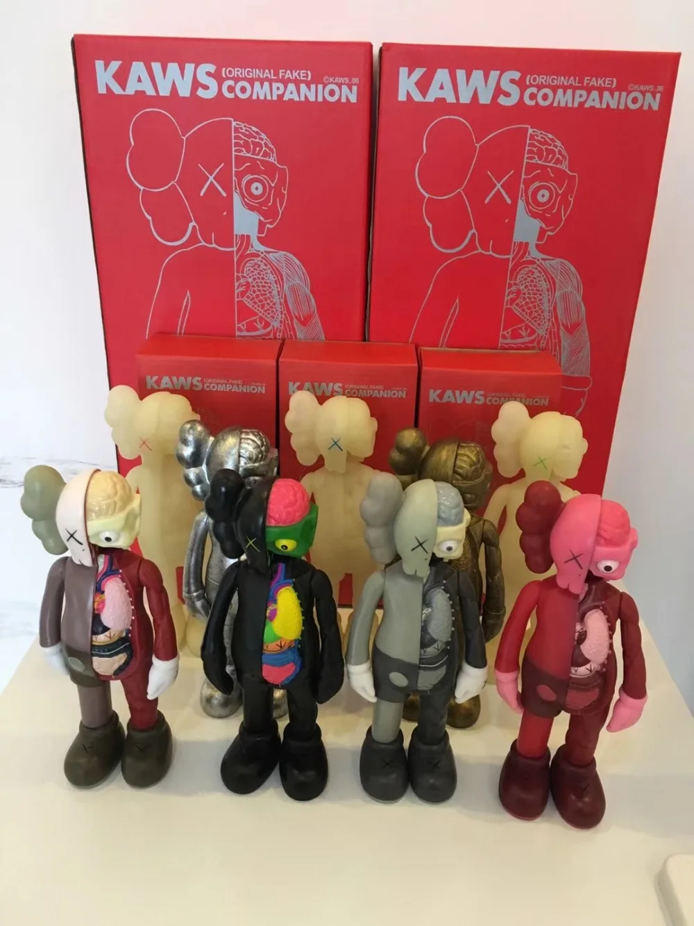 Promotional 8inch Standing Kaws Dissected Companion Original Fake Kaws Dissected Fashion Toys