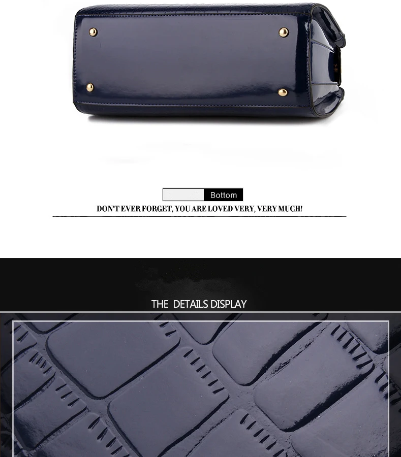 YK вебе-leik известных дизайнеров большой емкости женщин Роскошные сумки высокого качества из лакированной кожи крокодила сумки на плечо