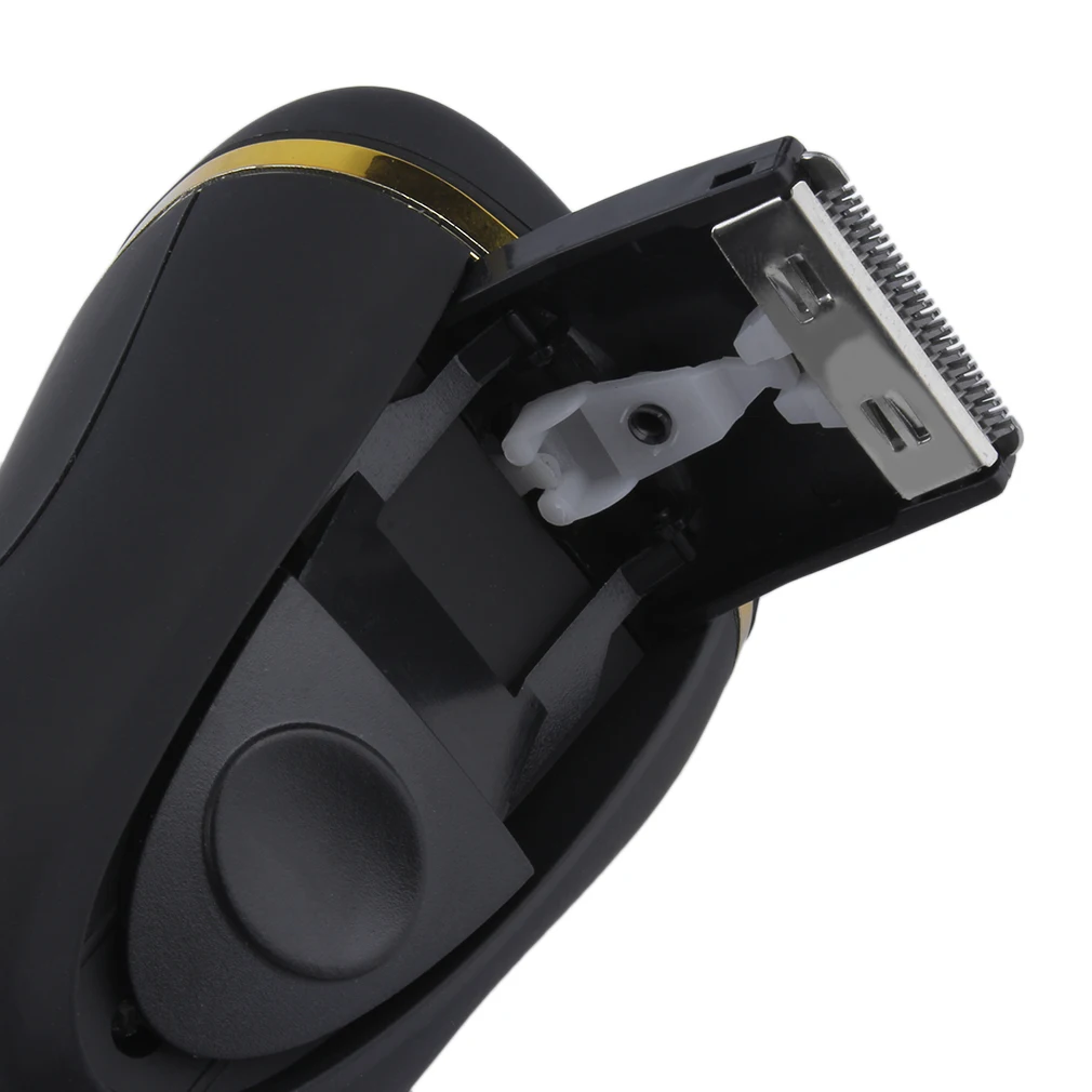 Горячая электрическая бритва для бритья для мужчин удаление волос водонепроницаемый перезаряжаемый тройной клинок электробритвы для бритья 3D прецизионная борода